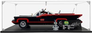 SONGLECTION Acrylic Display Case Compatible for Lego Batman: The Classic TV Series Batmobile #76328, Dustproof Display Case (Case Only)