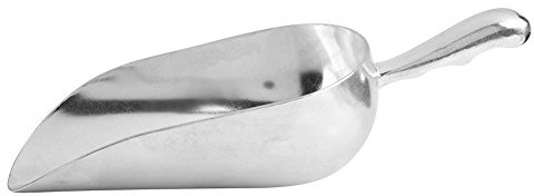 Cuchara de Hielo Aleación de Aluminio, Comida Multifuncional Cucharas de Crema de Metal Grandes Pala Pala por Mangime Utilidad para Barra Productos de Contenedor Seco Especias