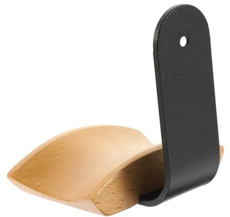 HOMSFOU Kopfhörer-Halterung Wandhalterung Holz Kopfhörer-aufhänger Headset-Halterung Für Home Office Büro Schreibtisch Eingangsschrank Nachttisch Bücherregal Tv-geräte Computer Möbel