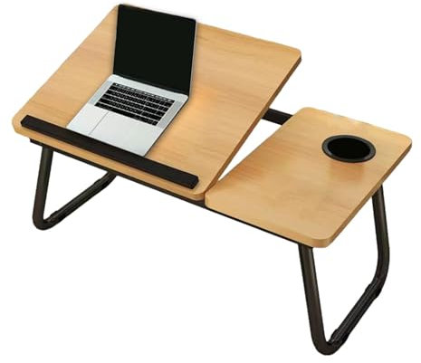 Bärbart knäskrivbord, sängbord | justerbart laptopbord vikbart knäbänk skrivbord – bärbart arbetsbord, frukostbricka för arbete, skrivning, ritning
