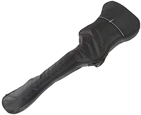Joyance Gitarrentasche für E-Bassgitarre, Gigbag, 119,4 cm, verdickt, wasserdicht, doppelt verstellbarer Schultergurt, schwarz, mehrfarbig, 60_x_180_cm
