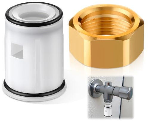 Enhon Aeratore per tubi a innesto compatibile con raccordo esterno antigelo Kemper 574/577, Aeratore per tubi, Facile installazione e sostituzione, Evita perdite d'acqua