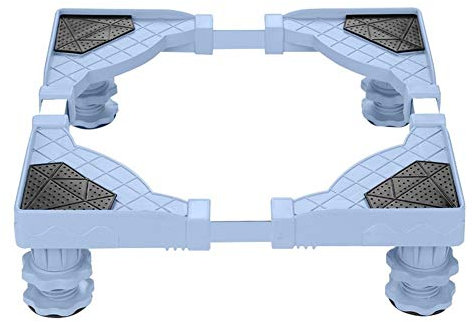 Home appliance base Movable base - Refrigerator Washing Machine Base Bracket Adjustable Stainless Steel Refrigerator Base Stand Holder Refrigerator Accessories Convenient Stacked Washer & Dryer Units