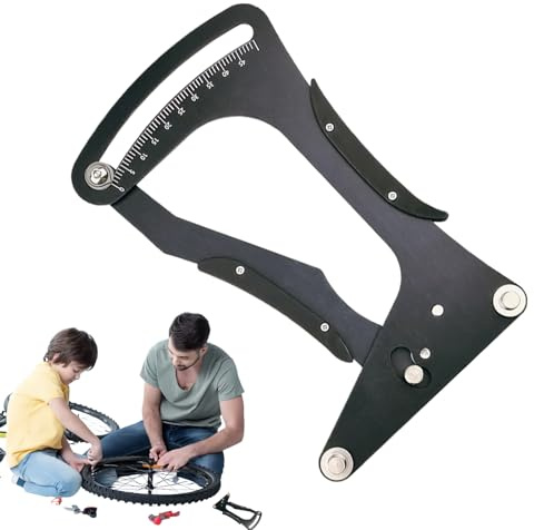 Attrezzo per raggi – Misuratore di tensione dei raggi della bicicletta con indicatore | Strumento di manutenzione per manubrio, bicicletta, attività all'aperto