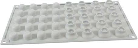Zerodeko Stampo in Silicone Realistico per Dolci e Caramelle Resistente e Anti-macchia per Fondente Cioccolato Biscotti e Decorazioni da Forno
