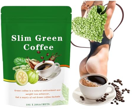 Naturligt Örtgrönt Kaffe Snabbt Bantningskaffe - Stöd For Vikthantering, Snabb Upplösning, Hälsosam Dryck(1PCS)