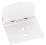 Abschlusswinkel und Haltewinkel 16 mm für PVC-Klemmprofile, Montagezubehör für Stegplatten