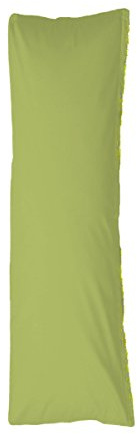Bellana Seitenschläferkissen Bezug Stillkissen Mako Jersey 40x140 cm Farbe: moos