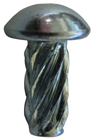 #2 X 3/16 Drive Screw, Round Head Type U, 304 Series Stainless Steel. (Pack of 100).