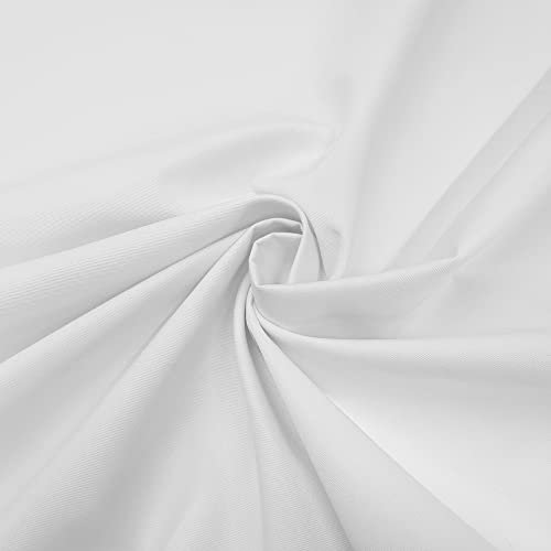 Blocker - tissu anti UV/protection solaire UPF 50+ BS EN 13758-1 - auvent, pergola, vêtements... (blanc) (au mètre)