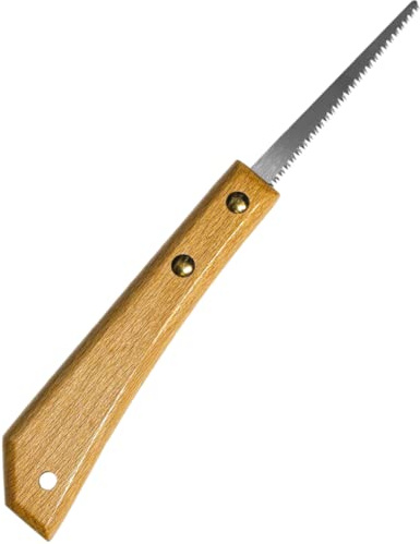 KAKURI Bonsai Saw 3-1/8 (80mm) Professional Japanese Carbon Steel Bonsai Pruning Tool, Small Bonsai Keyhole Saw, Made in JAPAN