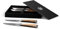 Käfer Damast Steakmesser Set mit Olivenholzgriff – 4 Steakmesser aus 67-lagigem Damaszenerstahl, 12 Zentimeter Klinge, 54-56 HRC-Klingenhärte, rostfrei, ergonomisch, von Hand geschliffen
