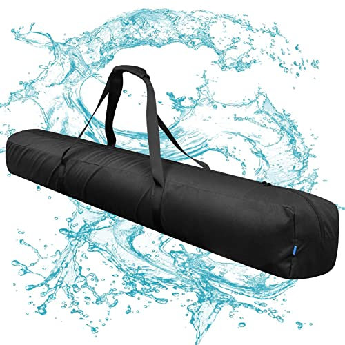 Sac de rangement pour parasol de plage, sac de parasol de plage pliable de 57 pouces, sac de transport imperméable pour protection contre le soleil, la pluie, , la poussière