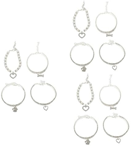 FOMIYES 12pcs Wear-resistant Cat Collar for Kitten Delicate Necklace Bell Portable Design for Everyday Use