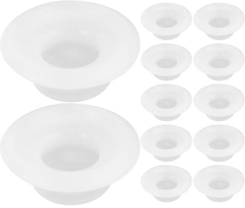 Cabilock Replacement Silicone Seal Gasket for Swing Top Bottle Stoppers Leakproof Rubber Seal Ring 2.5Cm Diameter for Home Brew Beer and Soda Bottles 12 Pack