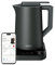 Haier Series 7 Smart Kettle with Temperature Control by 1 degree, LCD Display, 6 Automatic Programs, Keep Warm (up to 12hrs), Stainless Steel, Energy Saving, 1.3L, 3000W [Grey]