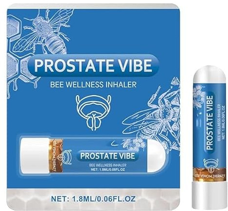 Lenaro Prostavibe Bee Wellness Inhaler,Lenaro Prostavibe Honey Delay Inhaler,Natural Bee Wellness Inhaler, Lenaro Tm Prostavibe,Nasal Inhaler for Prostate Wellness (1 pcs)