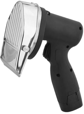 OLSKFUH Coltello Elettrico per Shawarma, Coltello Turco per Kebab da 80 W, Taglierina per Giroscopio Commerciale in Acciaio Inossidabile, Affettatrice per Carne per Kebab con 2 L,