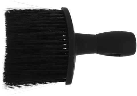 Bartbürste für Herren, Schwarz, Nylon Kunststoff, Tragbare Pflege | Gesichtsreinigung und Bartpeeling, für Heimgebrauch, Sanfte Berührung, für Haut und Gesichtshaare