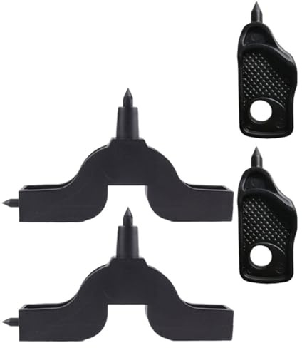 UKCOCO Set 4 Pezzi Perforatore per Tubo Irrigazione a Goccia, Strumento di Installazione Accessori Irrigazione Agricola, Utensile Perforatrice Precisa per Giardinaggio e Impianti