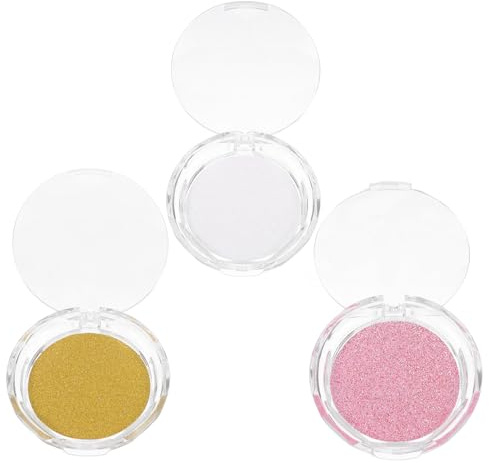 STOBAZA Aufbewahrungsboxen Leicht zu Tragen und Wiederverwendbar 3 Stück für Falsche Wimpern aus Kunststoff und Papier für Beauty Salons und Reisen