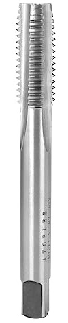 ATOPLEE HSS Metric Gewindebohrer,M10 Rechtsgewinde Feingewinde Schneider,Universeller Gewindebohrer (M10 x 1,5)