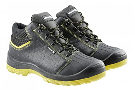 Högert Berkel S1 P SRC - Zapatos de seguridad en naranja o amarillo, amarillo, 40 EU