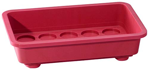 Romberg Anzuchtschale für Zimmergewächshaus Nino 29 x 19 x 6 cm, Farbe:Berry