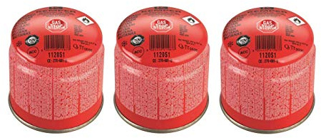 Kemper Gaskartuschen 190 g Art. 1120S1 - mit Membran-Sicherheitssystem - Angebot für 3 Stück