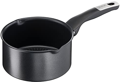 Tefal Unlimited Saucepan 16 cm (1.5 L), Non-Stick, Scratch-Resistant, Easy to Clean Coating, Thermo-Signal, All Heat Sources Including Induction, Made in France G2552802 Black