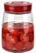 Bocal en verre avec soupape de libération d'air - 1,4 l - Bocal de fermentation - Kimchi avec fermeture à air