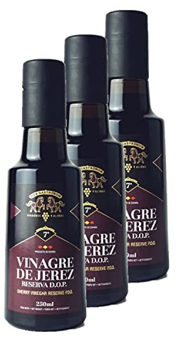 Set 3x Xérès vinäger DOP - flaska 250 ml
