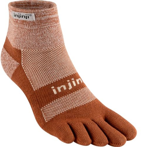 Injinji Run Midweight Mini-crew Unisex 5-finger strumpor