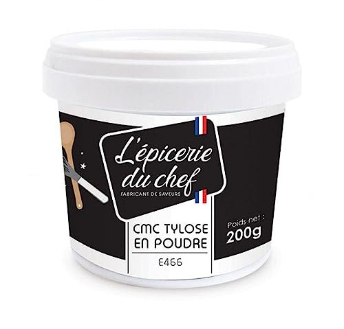 Colle alimentaire en poudre CMC tylose 400 g