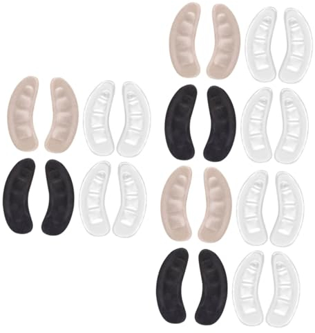 FOMIYES 12paare Selbstklebende Fersenpolster Für Damen Transparente Rutschfeste Schutzpolster Für High Heels Und Sneakers Verhindern Blasen Und Fußschmerzen Langlebig Und Atmungsaktiv