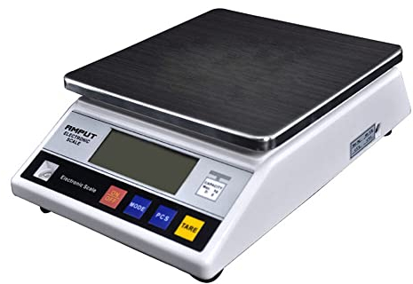 Loobiiny Elektronische Waage,Digital ZäHlwaage,7,5 Kg /0,1 G,Feinwaage Laborwaage,PräZisionswaage Mit WäGetablett,Schmuckwaage KüChenwaage
