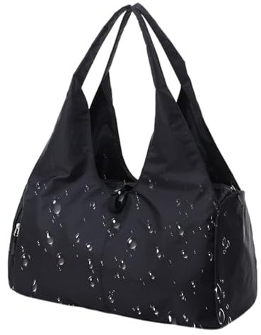 Whnbuij Yogamatten-Tasche, wasserdicht, Mehrzweck-Turntasche mit Taschen und verstellbarem Riemen für Reisen und Fitnessstudio