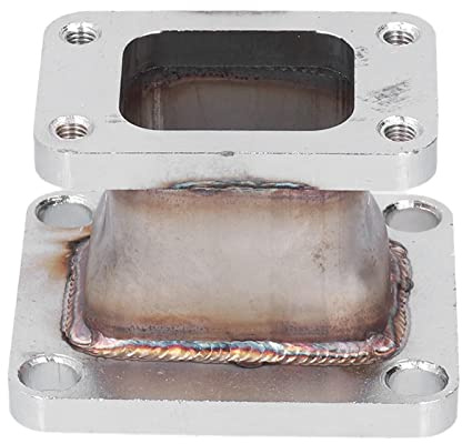 RICAMBI AUTO UNIVERSALI IN ACCIAIO INOSSIDABILE T25 A T4 COLLETTORE ADATTATORE DI CONVERSIONE FLANGIA