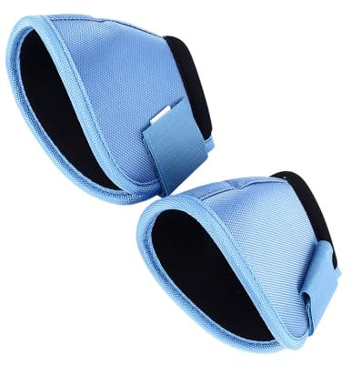 HELEVIA Hufglocken Pferde, Oxford-Stoff, Verschleißfest, Bequem, Atmungsaktiv, Hufschutzstiefel Pferdeausrüstung (M)