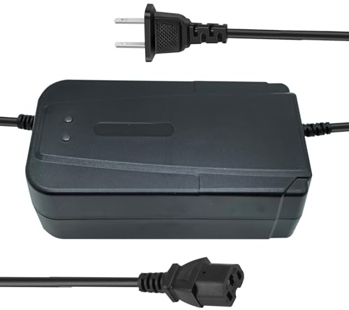 72V 3A Charger 3-Pin Plug for 60V 20AH 32AH AGM Gel SLA Big Electric Scooters & E-Bikes, eWheels EW-52 EW-54, Go-Karts, Big Toys, MotoTec and 60V Lead Acid (SLA) Battery