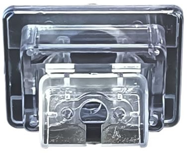 XEBRAD Halterung for Rückfahrkamera, Gehäuse for Kennzeichenbeleuchtung, for Mercedes-Benz, C-Klasse W204 C180 C200 C280 C300 C350 2007-14 Kennzeichenbeleuchtungshalterung(10 Pieces)