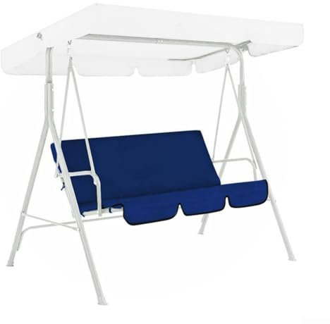 MeevrgR Cojín de repuesto para silla de columpio de 150 cm, impermeable, para patio, jardín, exterior