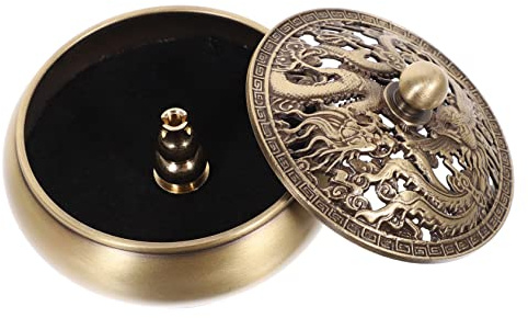 Holibanna Aroma Räuchergefäß Kreativer Aromabrenner Für Zuhause Zartes Weihrauch Ornament Mit Feiner Skulptur