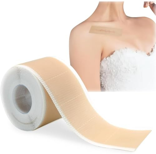 WUBAYI Silikon-Narbenpflaster 4 cm x 150 cm | Premium-Silikon-Narbenpflaster zur effektiven Behandlung & diskreten Abdeckung | Hauchdünne, vorgeschnittene Streifen