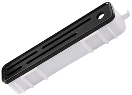 Hohopeti Porta Coltelli da Parete in Plastica Bianca, Organizzatore da Cucina Installazione Facile, per Bar e Pub, Supporto Compatto per Utensili da Cucina