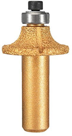 ChaRLes Diamond Stone Marble Grinding Edge Router Bit 1/2 Inch Shank R8/R10/R12 Woodworking Cutter Tool - 3#