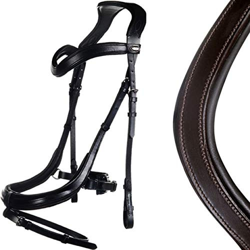 HKM Anatomic Trensen schwarz Vollblut