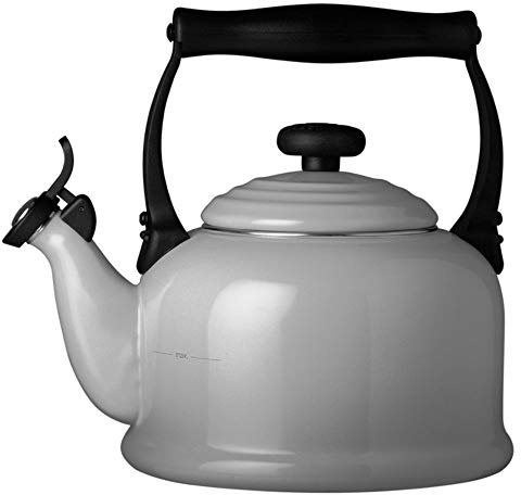 Le Creuset WASSERKESSEL TRADITION PERLGRAU