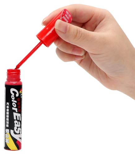 Easy-topbuy Autolackstift Reparatur Von Autokratzern Lackstift, Auto Care Kratzerentferner Professioneller Pflegestift Schwarz Rot Silber