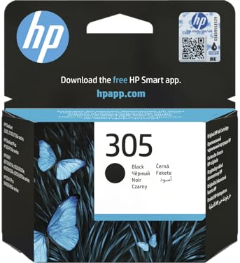 HP 305 Original-Tintenpatrone, Schwarz
